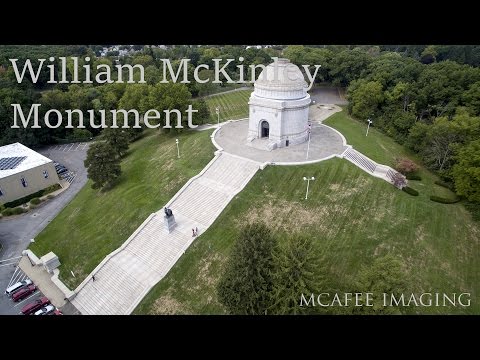 McKinley Monument 4K Aerial Tour