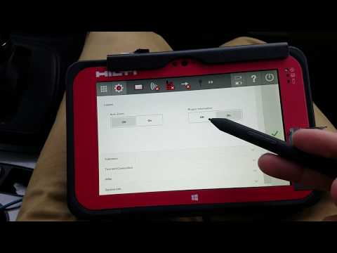 Hilti PLC 400 Settings Tutorial