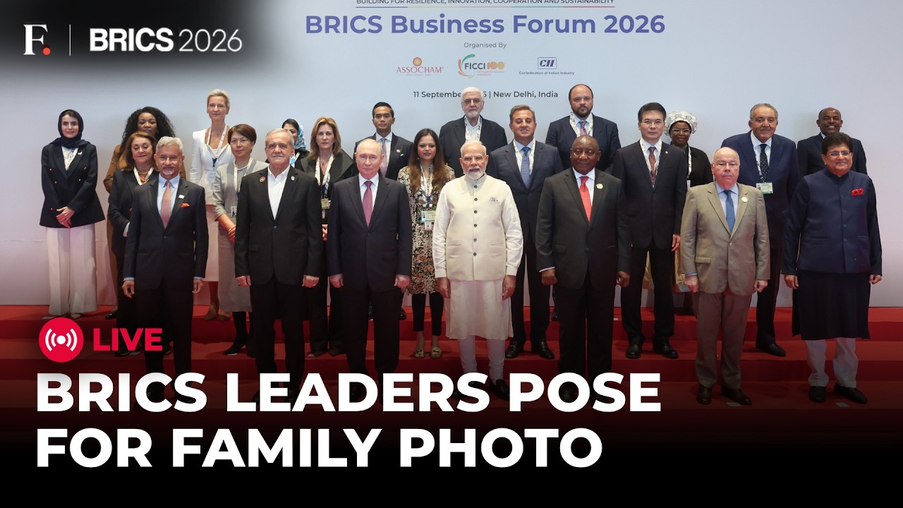BRICS Summit LIVE: PM Modi, Putin and BRICS Leader Pose for Family Photo | BRICS 2026