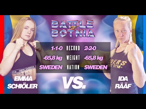 Battle of Botnia 7 - LÅ. Ida Rääf vs Emma Schiöler Full fight