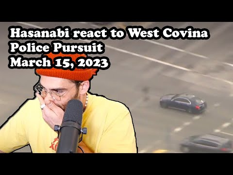 HASANABI: WEST COVINA POLICE PURSUIT CRIMER TIME!!!! (March 15, 2023)