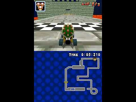 MKWII DS Edition: Working on N64 Bowser Castle