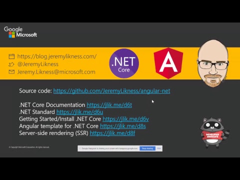 ngHouston - Angular in the .NET World w/ Jeremy Likness