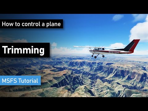 How to trim a plane | The poor man's autopilot | Microsoft Flight Simulator