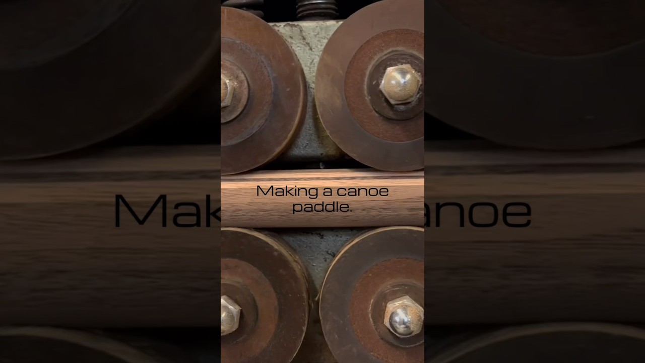 カヌーパドルを作る。　#canoe #木工