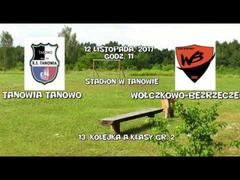 Tanowia Tanowo - Wołczkowo-Bezrzecze 3:3 (skrót spotkania)