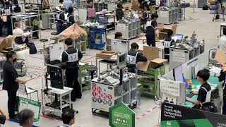 Festo MPS_YouthSkills 2025 Kagawa_Mechatronics Competition/第20回若年者ものづくり競技大会（香川）メカトロニクス職種　風景2