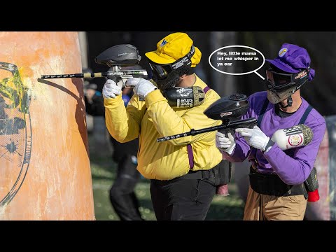 Waluigi & Wario Play Paintball!