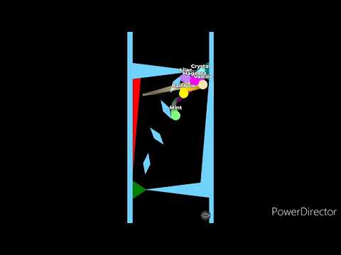 Elimination Marble Race 20 - 49 Times Elimination in Simple Marble Race