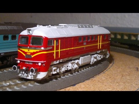 Roco 36233 - M62 der MÁV mit Schlusslicht (Prototype) Spur TT 1:120 Taigatrommel Wumme Sergej 03