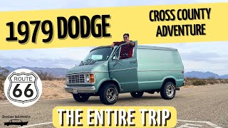 1979 Dodge Van Cross Country Roadtrip. Trains & Automobiles! Route 66 Adventure! Obsolete Automotive