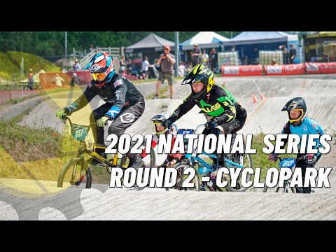 Blue Sky Action! // 2021 UK National Series Round 2 // Cyclopark // UK BMX Racing