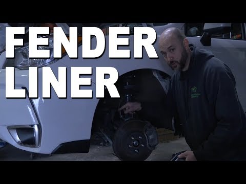 How To Replace a Fender Liner - 2017 Subaru Forester