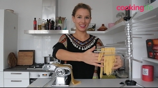 CasaLupo Pastamachine Italian Chroom voor Lasagne en Spaghetti