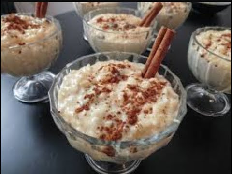 ARROZ CON LECHE, RICE PUDDING
