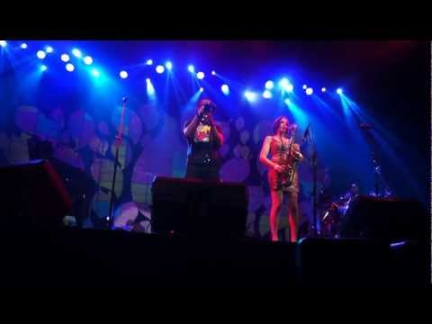Maurice Brown with Chelsea Baratz performing It s A New Day at Java Jazz Festival 2013