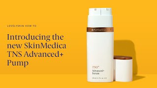 New look and upgraded pump for SkinMedica TNS Advanced+ Serum