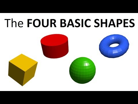 BlocksCAD: The Four Basic Shapes