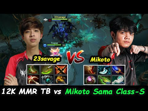 23savage vs Mikoto - Class-S Ex Teammate Boom Esports Battle