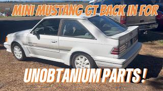 Back on the 1988 Escort GT for headlight installation finally!