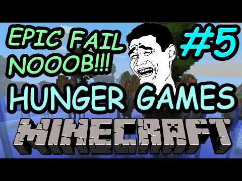Minecraft: Hunger Games  w/Mike! Game 5 - DEATHMATCH NOOB, TOO OP!
