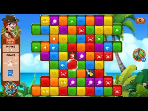 Lost Island Blast Adventure Level 429 - No Boosters