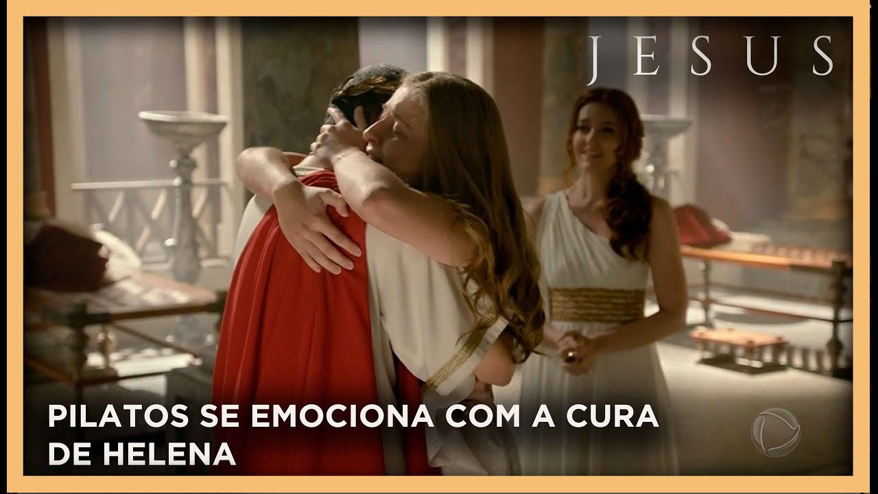 Pilatos se emociona ao ver Helena curada e promete que não perseguirá Tadeu | NOVELA JESUS