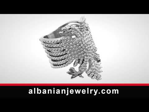 Unaza me shqiponjën e flamurit shqiptar