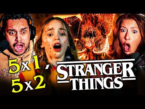 STRANGER THINGS SEASON 5 EPISODES 1 & 2 REACTION – KAREN VS DEMOGORGON! – REVIEW