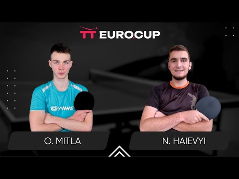 13:40 Oleksii Mitla - Nazarii Haievyi 16.12.2023 TT Euro.Cup Ukraine Master. TABLE 4