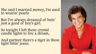 Conway Twitty - Tight Fittin Jeans with Lyrics