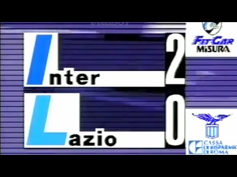 Inter-Lazio 2:0, 1990/91 - Domenica Sportiva (Battistini-Klinsmann)
