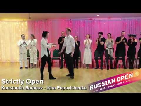 RuOpen 2018. Strictly Open. Konstantin Baranov - Irina Popovichenko