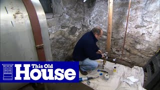 How to Install a Water Pressure Reducing Valve - This Old House