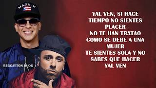 Ella Esta Soltera - Daddy Yankee Ft Nicky Jam (Video Con Letra ) 2019