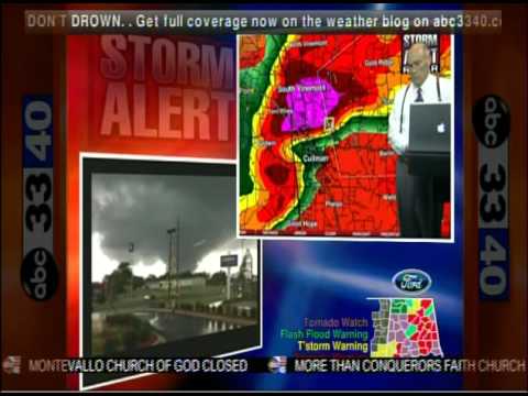 ABC 33/40 Coverage of the April 27, 2011 Outbreak (8:00 to 8:30 pm)