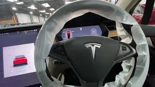 #Tesla #Model #X  #TPMS #light #reset