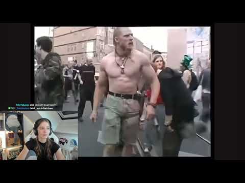 Sofia Reacts to the Original Technoviking video