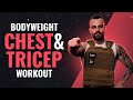 Bodyweight Chest & Tricep Workout At-Home - Follow Along