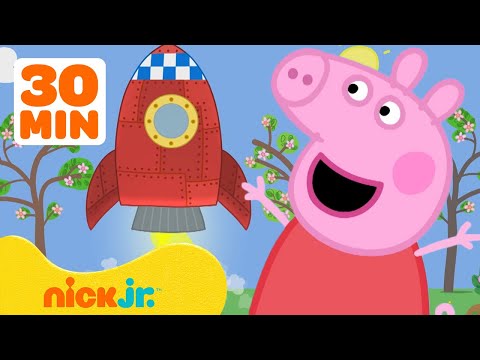 Peppa Pig's Adventures Around the World! 💗 30 Minute Compilation | Nick Jr.