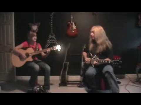 11 Year Old McKennA & Britny Fox/Cinderella Guitarist Michael Kelly Smith