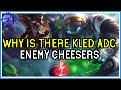 Enemy DUO trying to break the META with KLED & YUUMI BOTLANE - League of Legends