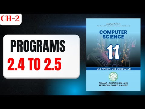 Chapter 2program 2 4 2 5python Programmingfirst Year Computer Science
