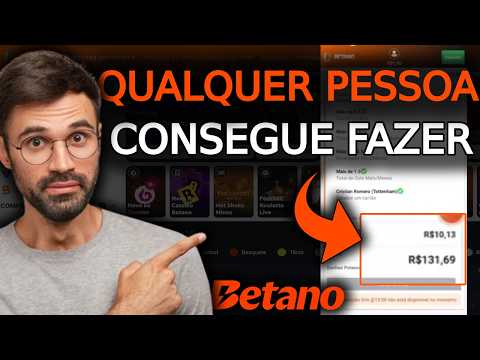 A MELHOR ESTRATÉGIA DA BETANO com 99% de ASSERTIVIDADE - Veja o Pulo do Gato!