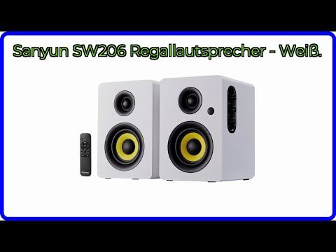 BEWERTUNG (2025): Sanyun SW206 Regallautsprecher - Weiß.. WESENTLICHE Einzelheiten