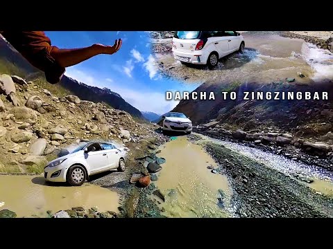 Deadly Leh-Manali Highway | Darcha to Zingzingbar | Military Camp Stay | Ep 9