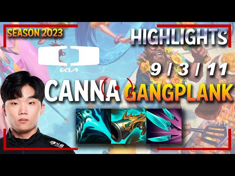 DK Canna GANGPLANK vs RUMBLE - HIGHLIGHTS - KR Ranked