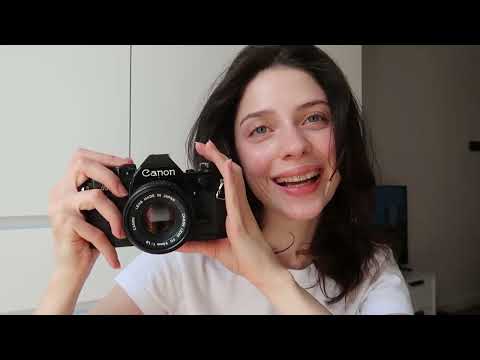 How to Use Canon AE-1 Program Black | Vintage 35mm SLR Film Camera Guide