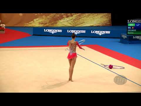 DELBEKE Sanna (BEL) - 2018 Rhythmic Worlds, Sofia (BUL) - Qualifications Hoop