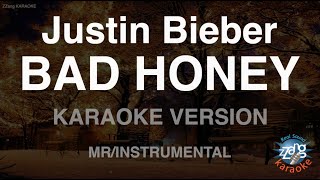 Justin Bieber - BAD HONEY (Instrumental) (Karaoke Version)
